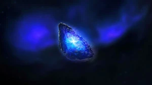 Space Stone parkour challenge at Space Mountain in Thanos Simulator